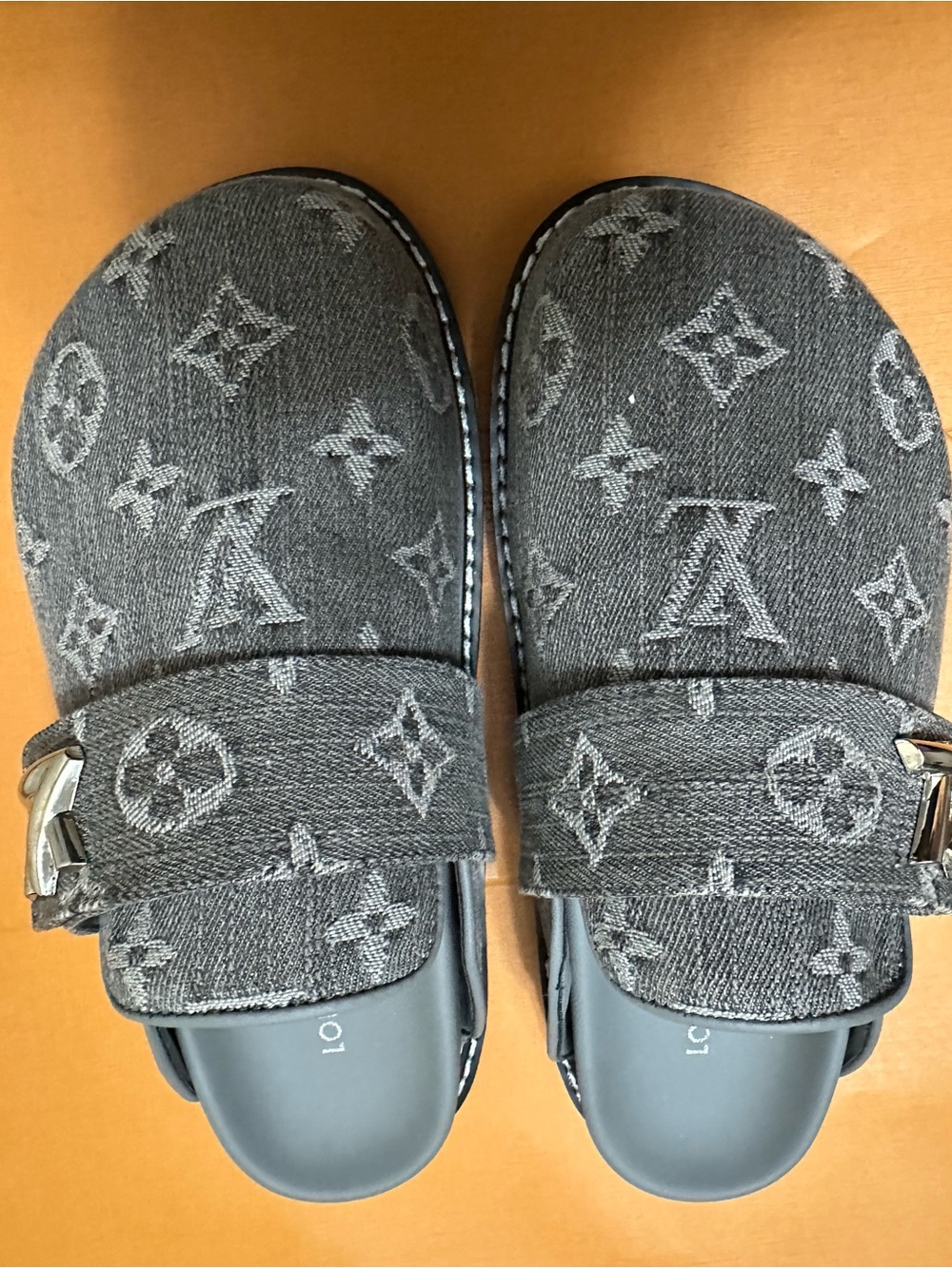 Monogram Mules - Picture 2 of 7